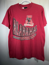 Load image into Gallery viewer, Vintage Alabama Striped Crimson T-Shirt Medium
