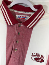 Load image into Gallery viewer, Vintage Alabama X Spike Striped Polo Shirt Large
