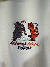 Load image into Gallery viewer, Vintage Alabama Vs Auburn "Dogfight" Golf Polo Long Sleeve Shirt XL
