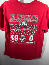 Load image into Gallery viewer, 2012 Iron Bowl Champs Crimson T-Shirt Small
