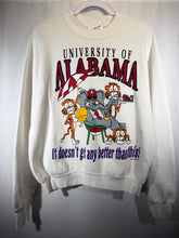 Load image into Gallery viewer, Vintage Iron Bowl "Doesn't Get Any Better Than This" Game Day Crewneck Sweatshirt Boxy Medium
