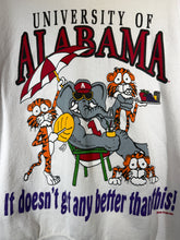 Load image into Gallery viewer, Vintage Iron Bowl "Doesn't Get Any Better Than This" Game Day Crewneck Sweatshirt Boxy Medium
