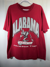 Load image into Gallery viewer, Vintage Alabama X Hanes Big Print Crimson T-Shirt Large
