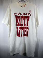 Load image into Gallery viewer, 1993 Bama Vs LSU Game Day "Cajun Kitty Litter" T-Shirt Large
