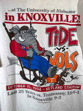 Load image into Gallery viewer, 1994 Bama Vs Tennessee "Rocky Bottom" Game Day T-Shirt XL
