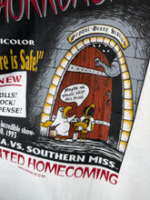 Load image into Gallery viewer, 1993 Bama Vs Southern Miss "Big Al's House of Horrors" Game Day T-Shirt Medium
