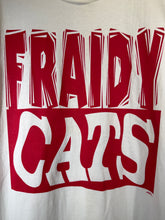 Load image into Gallery viewer, 1997 Bama Vs Auburn "Fraidy Cats" White Game Day T-Shirt Medium
