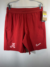 Load image into Gallery viewer, Nike X Alabama Team Issued Red Gym Shorts Small NWT
