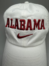 Load image into Gallery viewer, Nike X Alabama Team Issued White Unstructured Hat

