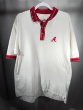 Load image into Gallery viewer, Vintage Alabama White/Crimson Polo Shirt XL
