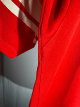 Load image into Gallery viewer, 1970s Alabama Red Striped Shirt Youth M/L
