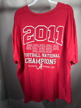 Load image into Gallery viewer, 2011 National Champs Crimson T-Shirt XXL 2XL
