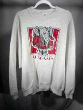 Load image into Gallery viewer, Vintage Alabama X Jerzees Angry Big Al Grey Crewneck Sweatshirt Boxy 3XL
