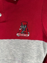Load image into Gallery viewer, Vintage Alabama Striped Collared Sweatshirt Youth Large
