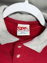 Load image into Gallery viewer, Vintage Alabama Striped Collared Sweatshirt Youth Large
