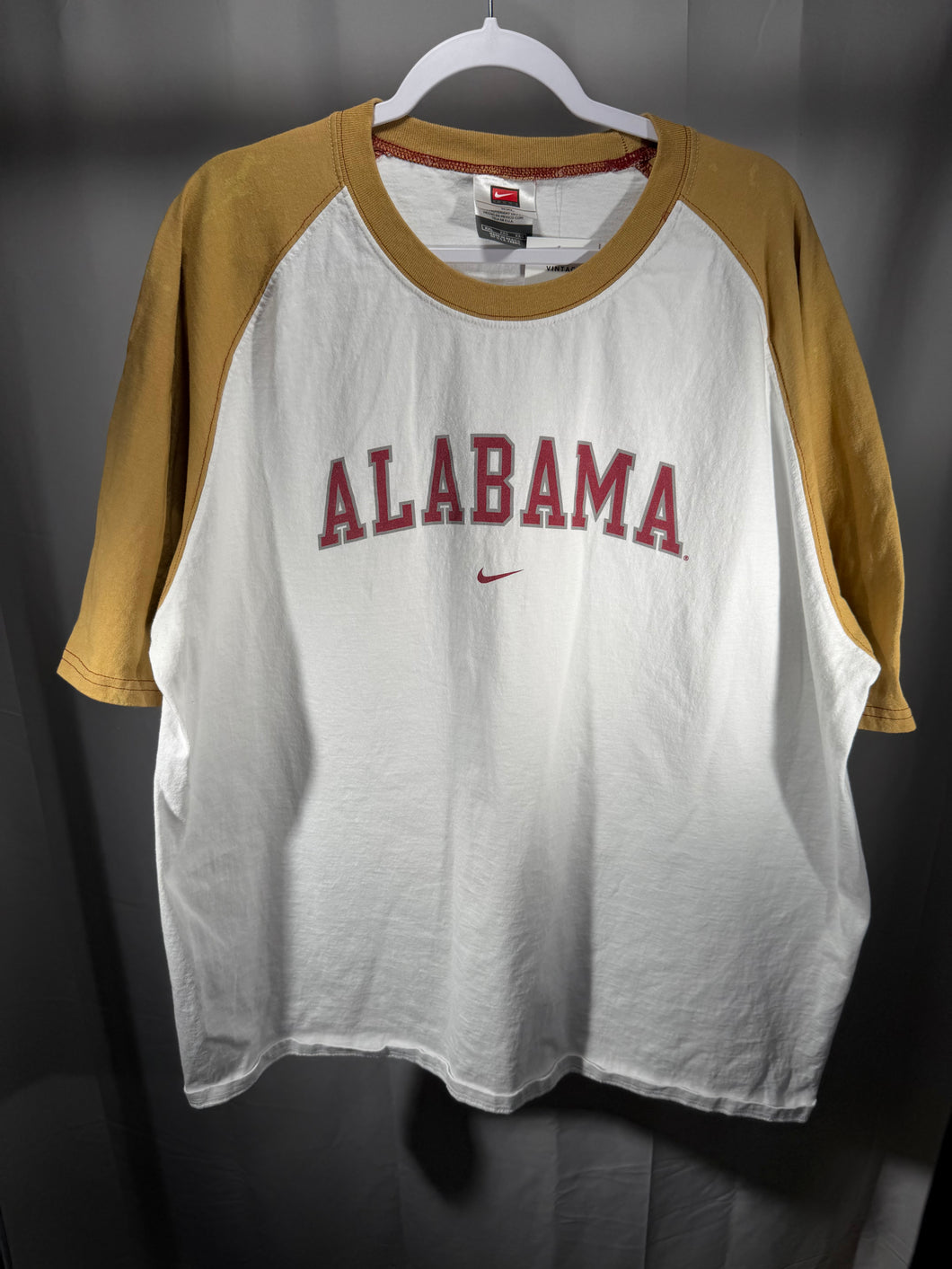 Nike X Alabama 2000's White T-Shirt XXL 2XL
