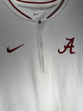 Load image into Gallery viewer, Alabama X Nike Team Issued White Half Zip Medium
