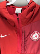 Load image into Gallery viewer, Alabama X Nike Team Issued Crimson Half Zip with Hood Small
