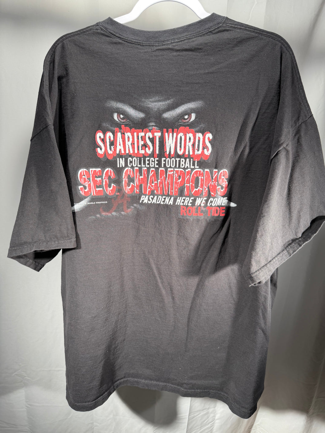 2009 SEC Champs Black T-Shirt XXL 2XL