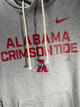 Load image into Gallery viewer, Alabama X Nike Team Issued Grey Sleeveless Hoodie Small
