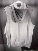 Load image into Gallery viewer, Alabama X Nike Team Issued Grey Sleeveless Hoodie Small
