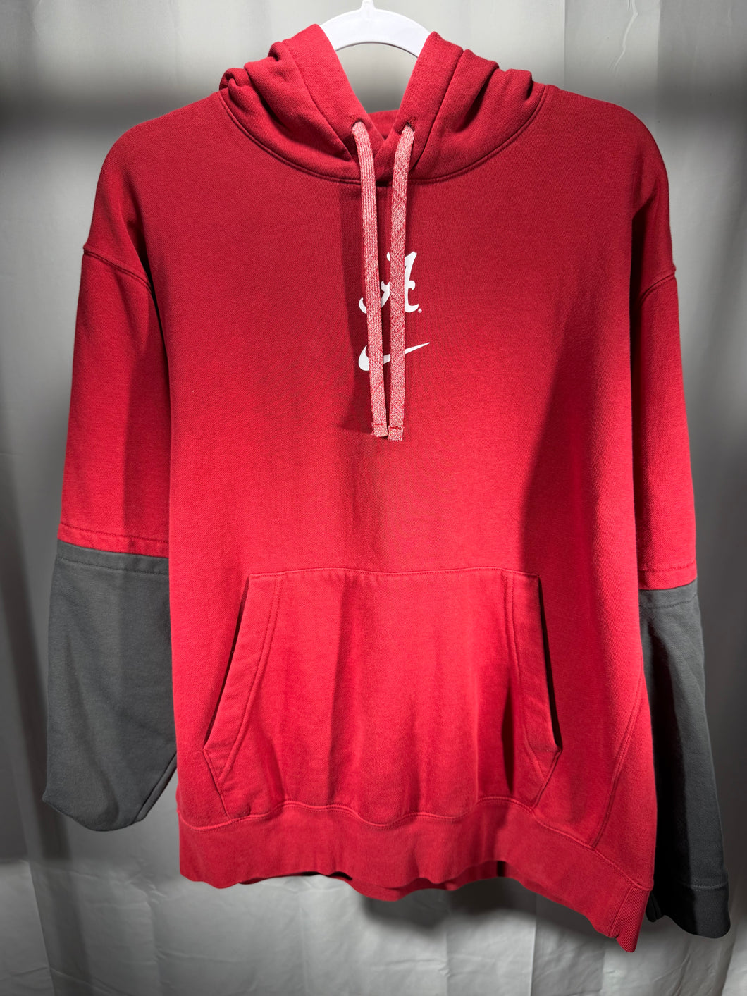 Alabama X Nike Team Issued Crimson/Grey Hoodie Large