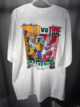 Load image into Gallery viewer, 2011 Bama vs LSU White T-Shirt XXL 2XL

