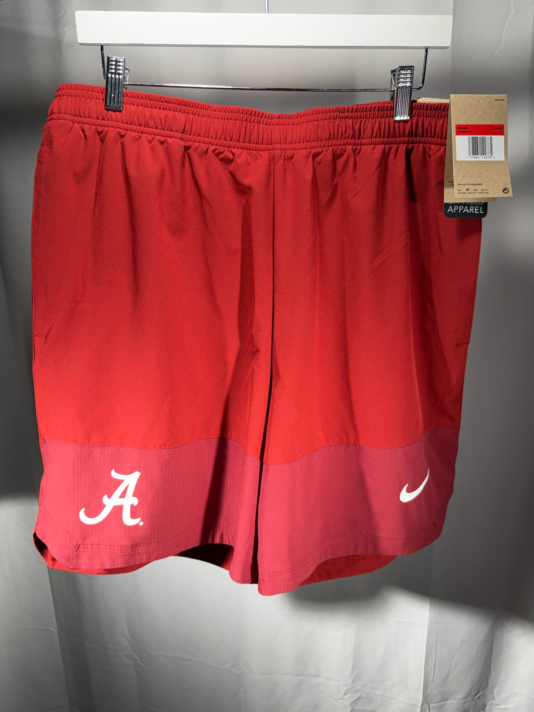 Nike X Alabama Team Issued Gym Shorts Large