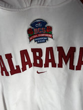 Load image into Gallery viewer, 2009 National Championship Team Issued White/Crimson Hoodie Sweatshirt 4XL
