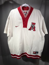 Load image into Gallery viewer, Vintage 90s Nike Team Issued Henley Basketball Warm-Up Jersey XL
