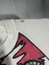 Load image into Gallery viewer, Vintage Iron Bowl Air Brushed White Crewneck Sweatshirt Small
