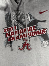 Load image into Gallery viewer, 2009 National Champs Grey Hoodie Sweatshirt Large
