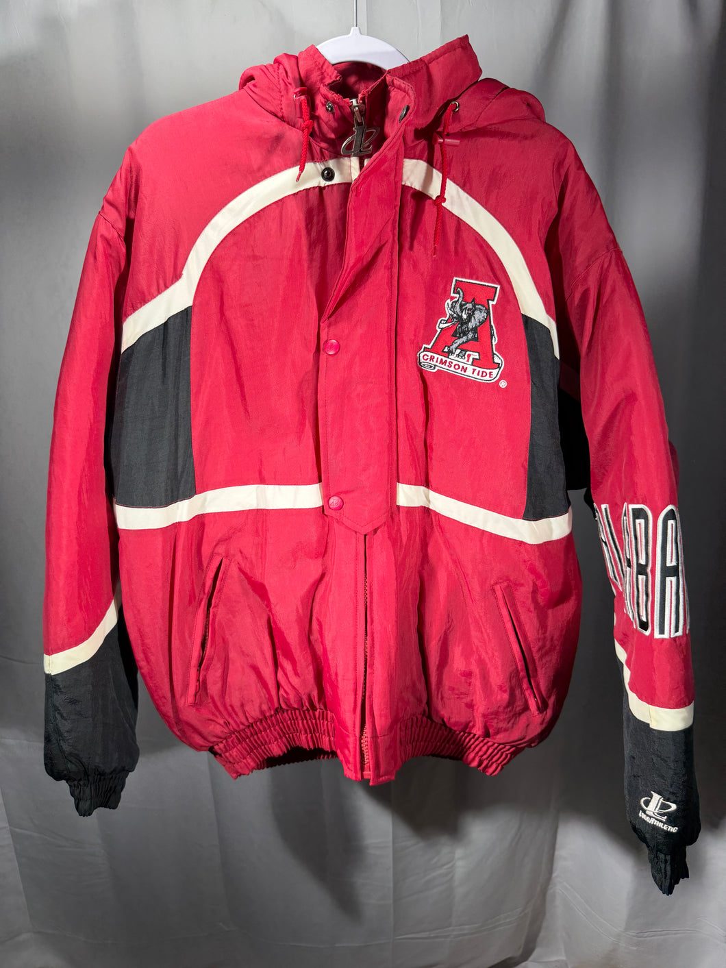 Vintage Alabama X Logo Athletic Puffer Jacket Medium