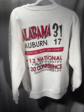 Load image into Gallery viewer, 1998 Iron Bowl White Crewneck Sweatshirt Large
