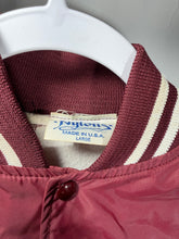 Load image into Gallery viewer, Vintage Alabama Embroidered Crimson Bomber Jacket Large
