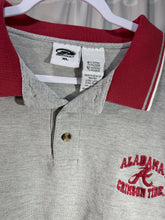 Load image into Gallery viewer, Vintage Alabama Grey Polo Shirt Large
