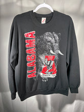 Load image into Gallery viewer, Vintage Alabama Jerzees Black Graphic Crewneck Sweatshirt Medium
