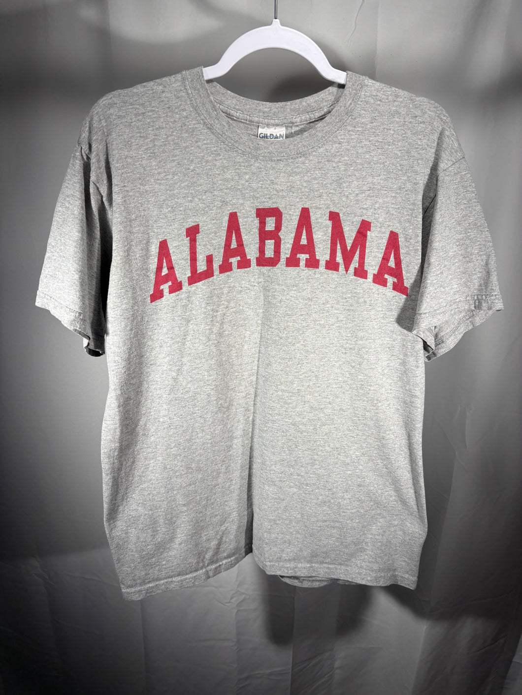 Vintage Alabama Grey Spellout Gildan T-Shirt Medium