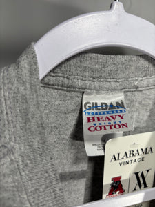 Vintage Alabama Grey Spellout Gildan T-Shirt Medium