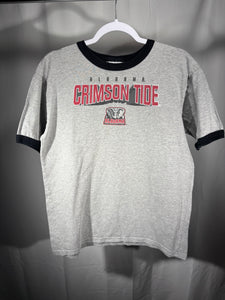 Vintage Alabama Grey Reebok T-Shirt Medium