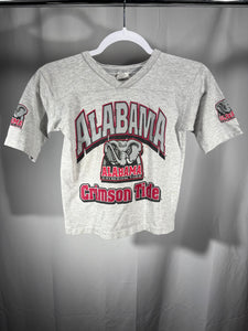 Vintage Alabama Grey Youth Jersey Shirt Youth Small