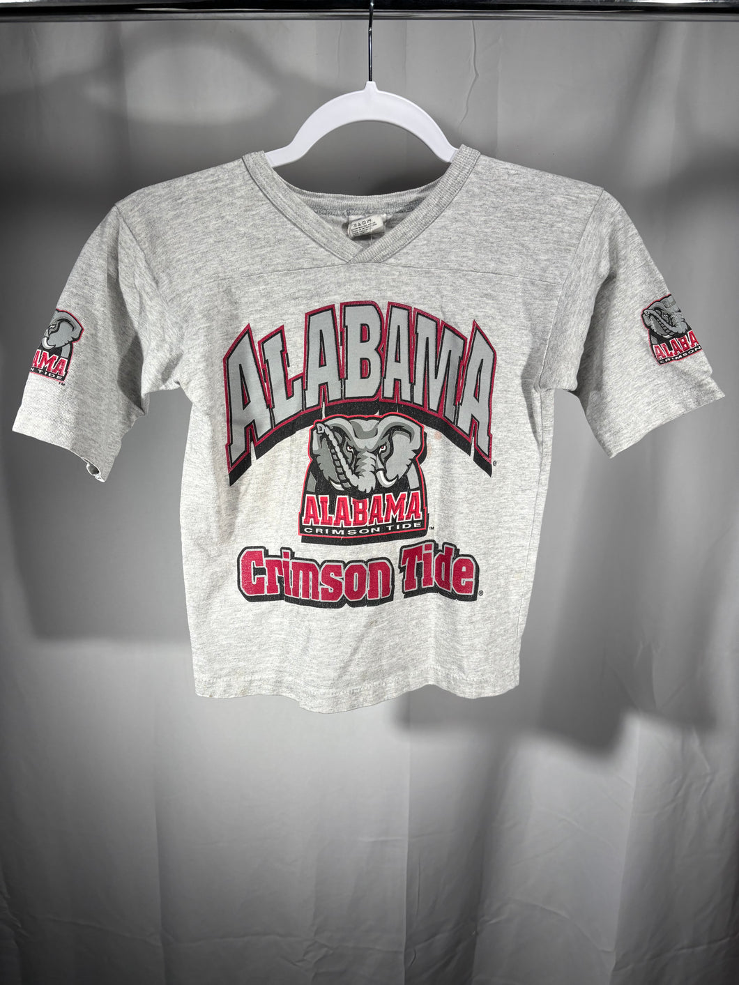Vintage Alabama Grey Youth Jersey Shirt Youth Small