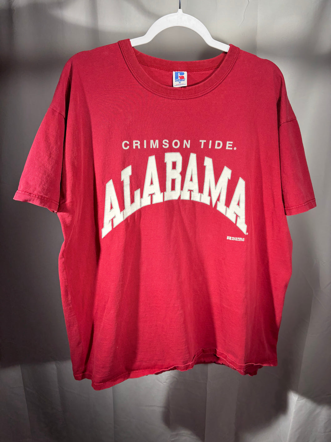 Vintage Alabama Russell Athletic Crimson T-Shirt XL