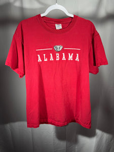 Vintage Alabama X Delta Crimson Embroidered T-Shirt Small