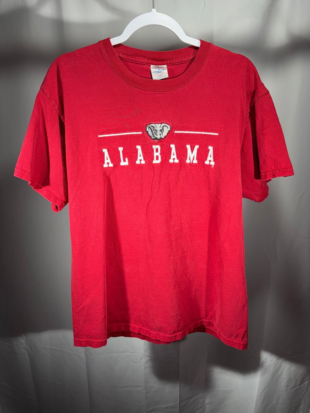 Vintage Alabama X Delta Crimson Embroidered T-Shirt Small