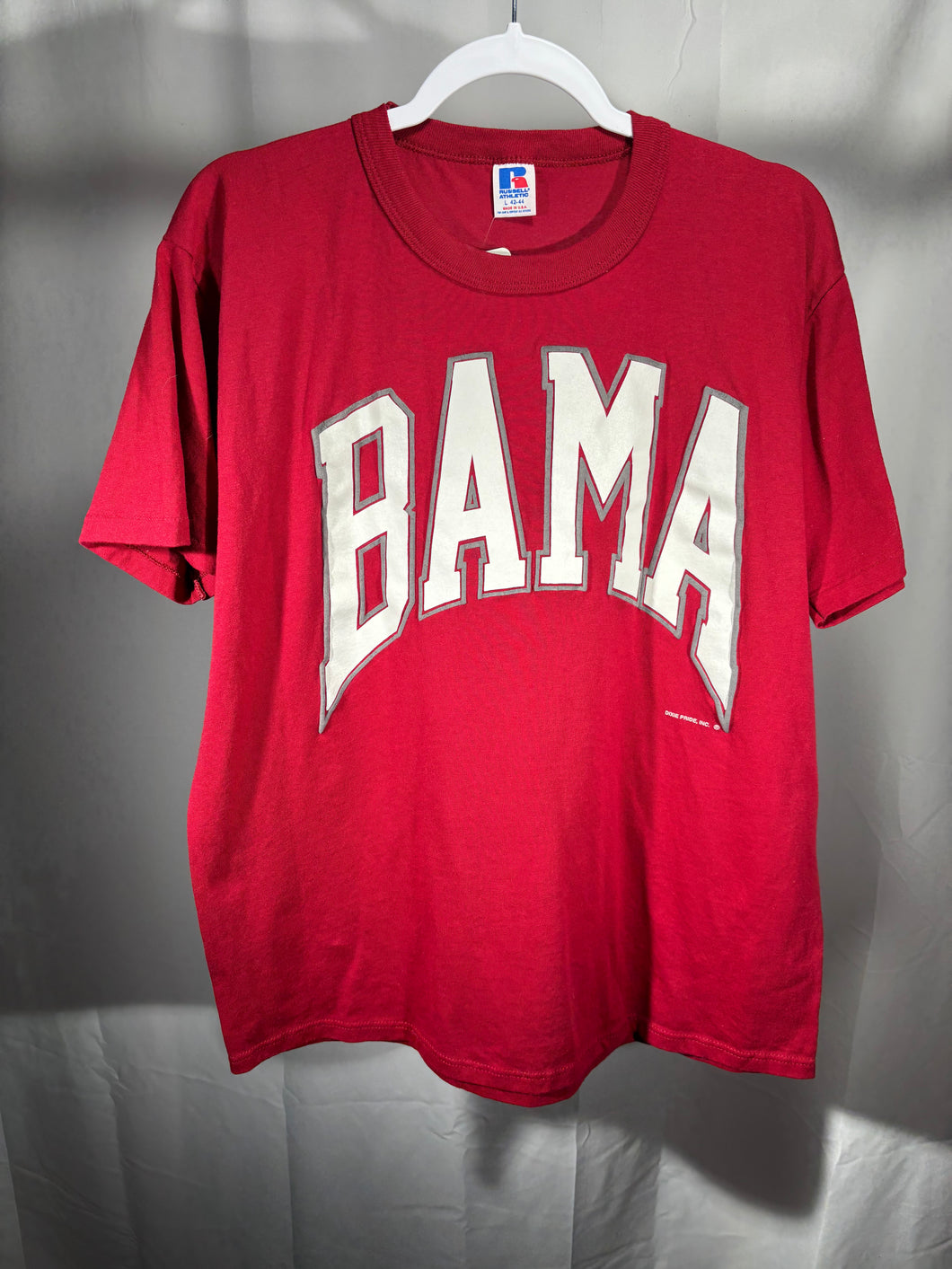 Vintage Alabama Russell Spellout T-Shirt Medium