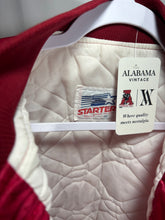 Load image into Gallery viewer, Vintage Starter Alabama Satin Bomber Jacket Large
