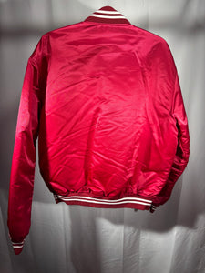 Vintage Starter Alabama Satin Bomber Jacket Large