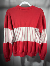 Load image into Gallery viewer, Vintage Alabama Nutmeg Striped Crimson Crewneck Sweatshirt Small
