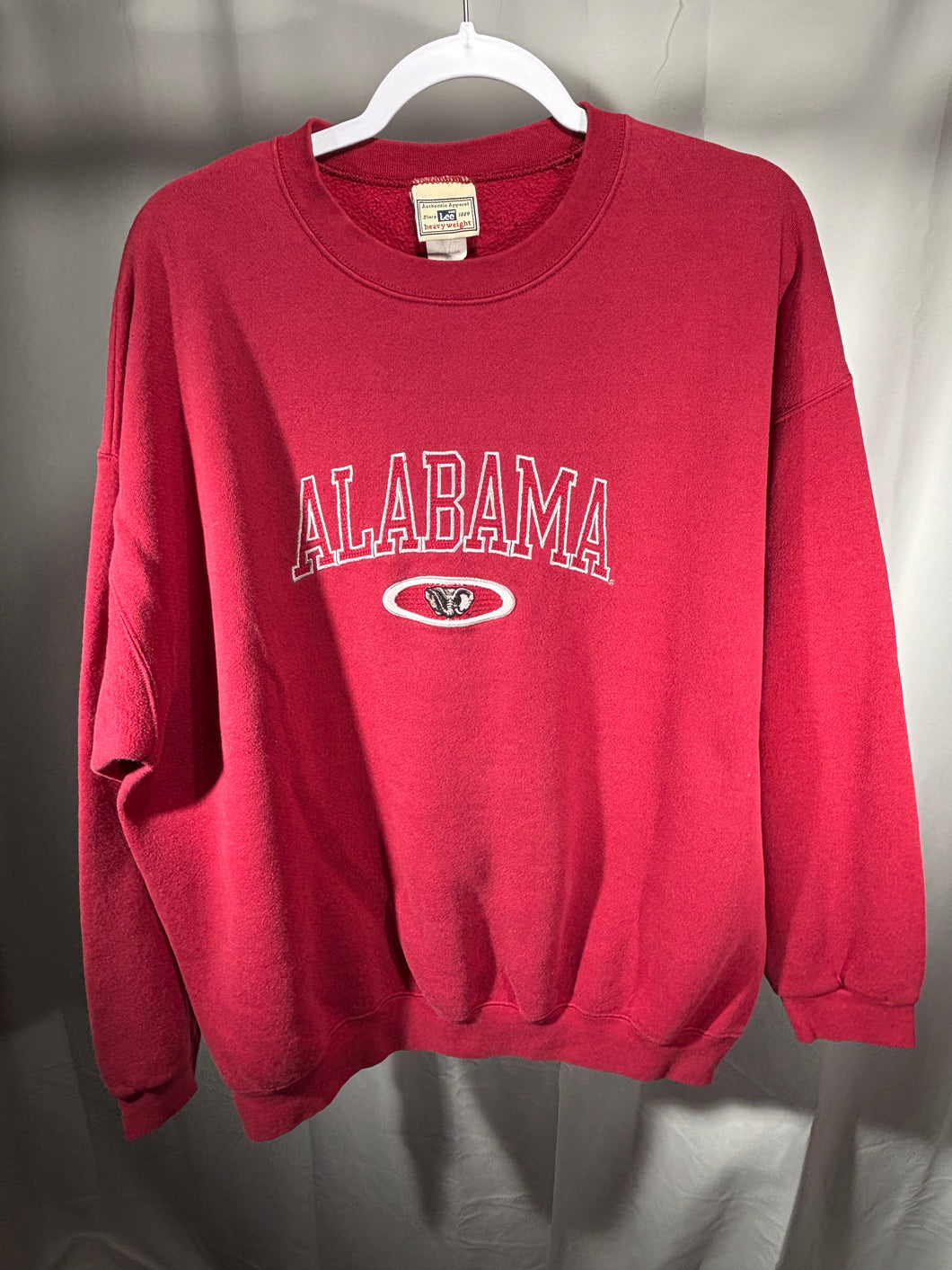 Vintage Alabama Lee Crimson Crewneck Sweatshirt XL